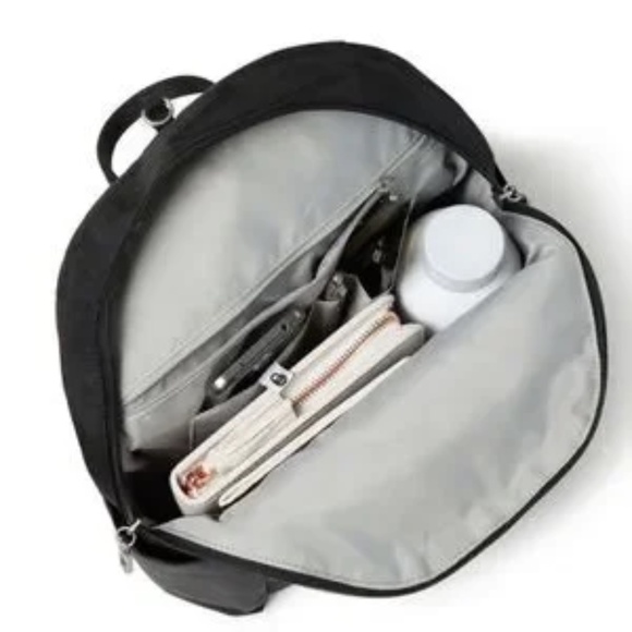 BAGGALLINI FRENCH NAVY NWOT RFID Securetex Anti-Theft Backpack - Picture 5 of 9